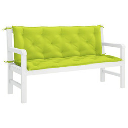 vidaXL 315027 - Garden Bench Cushion Bright 150x(50+50)x7cm Oxford Fabric