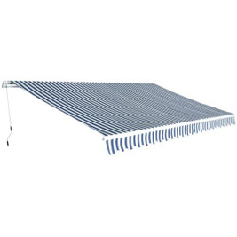 vidaXL 275566 - Folding Awning Manual Operated 500 cm /White