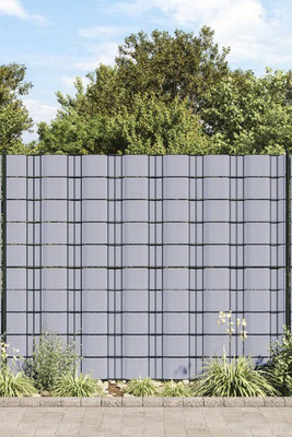 vidaXL 41619 - Garden Privacy Screen PVC 70x0.19 m Light