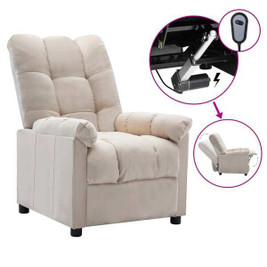 vidaXL 3074035 - Electric Recliner Chair Fabric