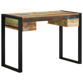 vidaXL 243276 - Desk Solid Reclaimed Wood