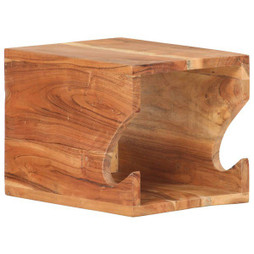 vidaXL 320479 - Support mural de vélos 35x25x25 cm Bois dacacia massif
