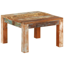 vidaXL 350322 - Coffee Table 55x55x35 cm Solid Wood Reclaimed