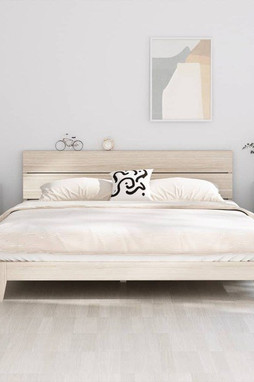 vidaXL 340418 - Bedside Cabinets HAMAR 2 pcs Dark 40x35x62 cm Solid Wood