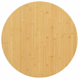 vidaXL 352674 - Table Top Ø60x1.5 cm Bamboo