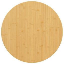 vidaXL 352688 - Table Top Ø60x4 cm Bamboo