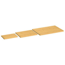vidaXL 352773 - 3 Piece Chopping Board Set Bamboo