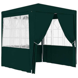 vidaXL 48534 - Tente de réception avec parois latérales 2,5x2,5 m 90 g/m²