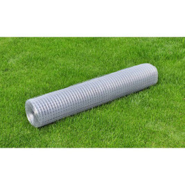 vidaXL 140428 - Chicken Wire Fence Galvanised Steel 10x1 m