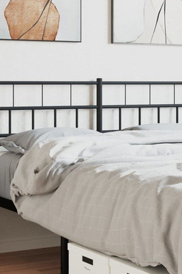 vidaXL 355693 - Metal Headboard 150 cm