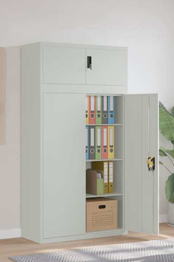vidaXL 3188319 - File Cabinet Light 90x40x180 cm Steel