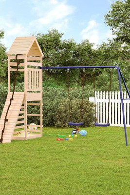 vidaXL 3156925 - Outdoor Playset Solid Wood Pine