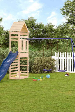 vidaXL 3156931 - Outdoor Playset Solid Wood Pine