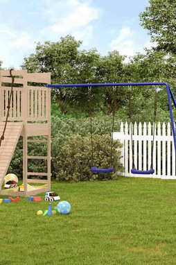 vidaXL 3157030 - Outdoor Playset Solid Wood Pine