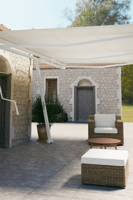 vidaXL 315092 - Awning Post Set 600x245 cm Iron