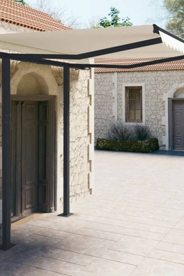 vidaXL 315099 - Awning Post Set 300x245 cm Iron