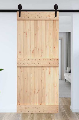 vidaXL 154430 - Porte NARVIK 70x210 cm bois massif de pin