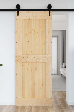 vidaXL 154439 - Porte NARVIK 90x210 cm bois massif de pin