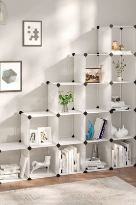 vidaXL 340549 - Storage Cube Organiser with 15 Cubes PP