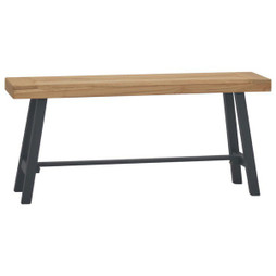 vidaXL 340743 - Banc 110 cm Bois massif de teck
