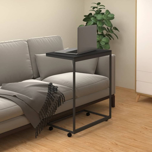 vidaXL 343101 - Side Table with Wheels 55x35x70 cm Engineered Wood