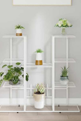 vidaXL 343120 - Flower Stand 94.5x25x89 cm Iron