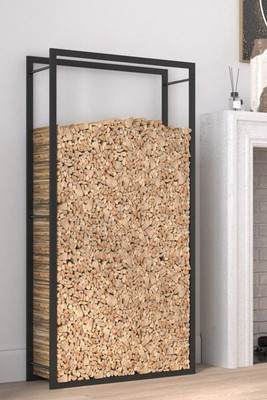 vidaXL 350308 - Firewood Rack Matt 80x28x154 cm Steel