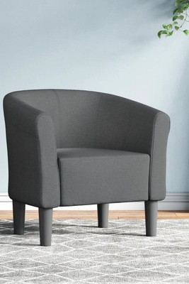 vidaXL 356430 - Tub Chair Dark Fabric