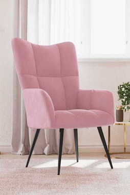 vidaXL 328077 - Chaise de relaxation Velours