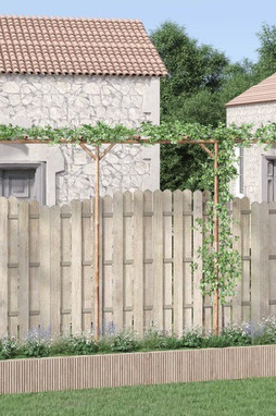 vidaXL 341747 - Pergola Bambou 385x40x205 cm