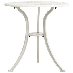 vidaXL 315581 - Table de jardin 62x62x65 cm Aluminium coulé