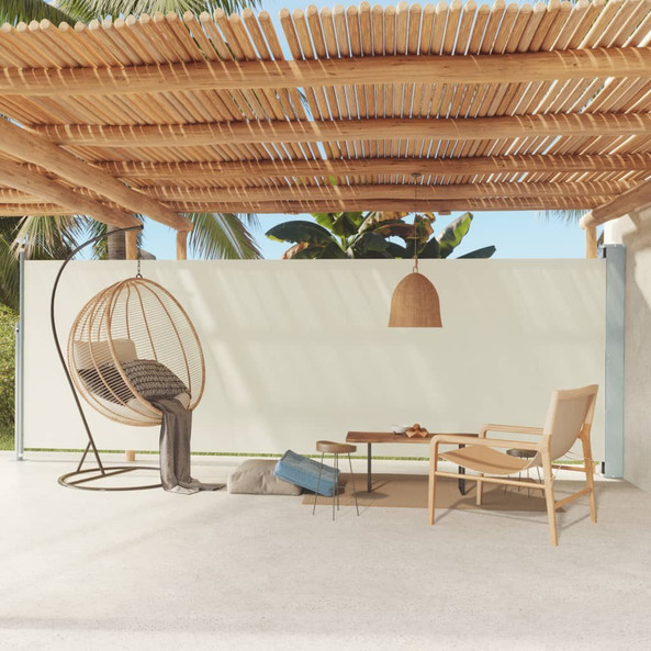 vidaXL 317965 - Patio Retractable Side Awning 180x600 cm
