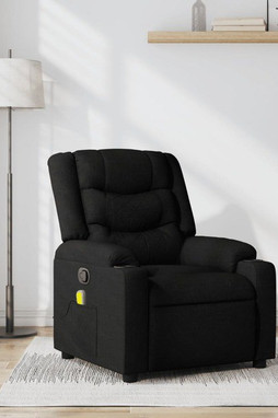 vidaXL 3206837 - Massage Recliner Chair Fabric