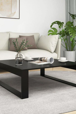 vidaXL 808631 - Coffee Table 100x100x35 cm Engineered Wood