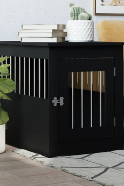 vidaXL 838317 - Dog Crate Furniture 55x75x65 cm Engineered Wood