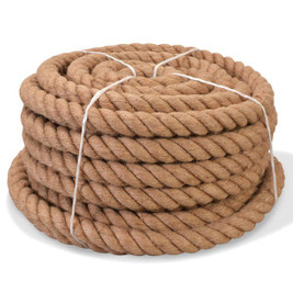 vidaXL 91277 - Rope 100% Jute 30 mm 30 m