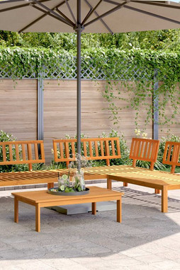vidaXL 3209436 - 4 Piece Garden Pallet Sofa Set Solid Wood Acacia