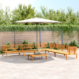 vidaXL 3209443 - 6 Piece Garden Pallet Sofa Set Solid Wood Acacia