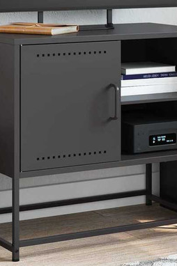 vidaXL 846518 - TV Cabinet 68x39x60.5 cm Steel