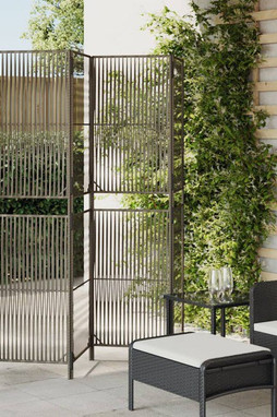 vidaXL 365382 - Room Divider 5 Panels Poly Rattan