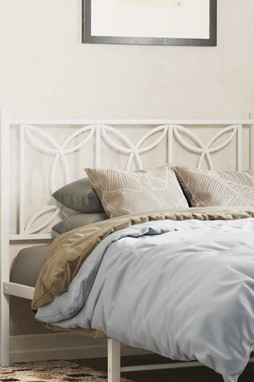 vidaXL 376206 - Metal Headboard 100 cm