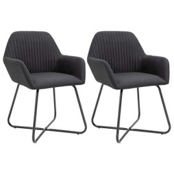 vidaXL 249813 - Dining Chairs 2 pcs Fabric