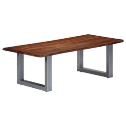 vidaXL 247828 - Coffee Table with Live Edges 115x60x40 cm Solid Acacia Wood
