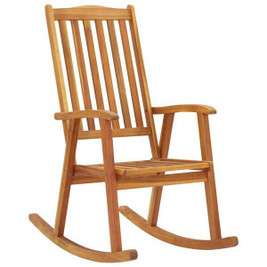 vidaXL 311844 - Rocking Chair Solid Acacia Wood