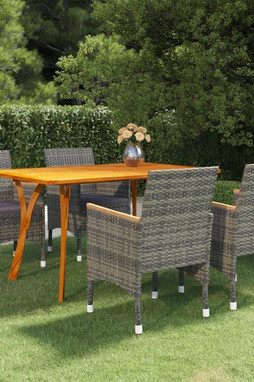 vidaXL 3072116 - 5 Piece Garden Dining Set