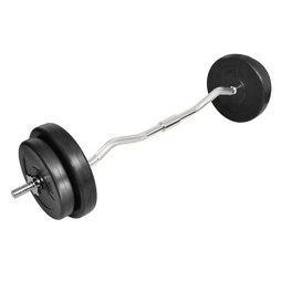 vidaXL 90373 - Haltère avec poids 30 kg