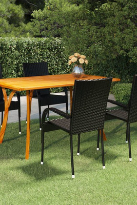 vidaXL 3072128 - 5 Piece Garden Dining Set