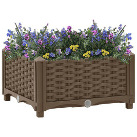 vidaXL 316511 - Raised Bed 40x40x23 cm Polypropylene