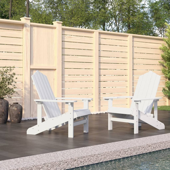 vidaXL 3095692 - Garden Adirondack Chairs 2 pcs HDPE