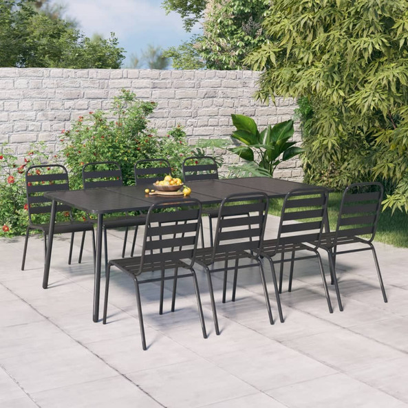 vidaXL 362741 - Garden Table 200x100x71 cm Steel